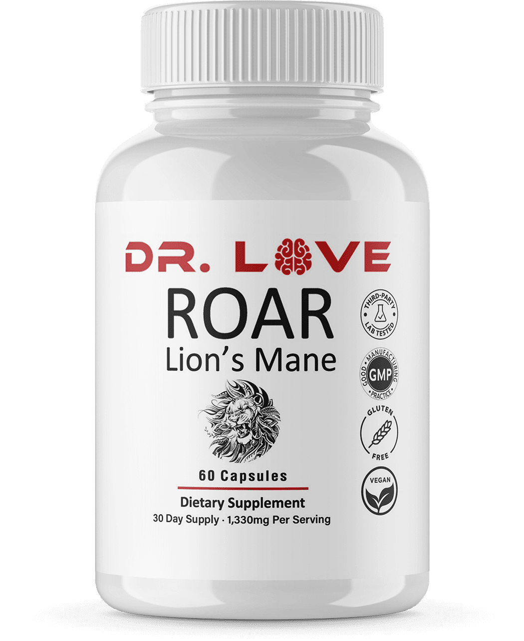 Roar Lion's Mane - Free 1 bottle ($59 Value)